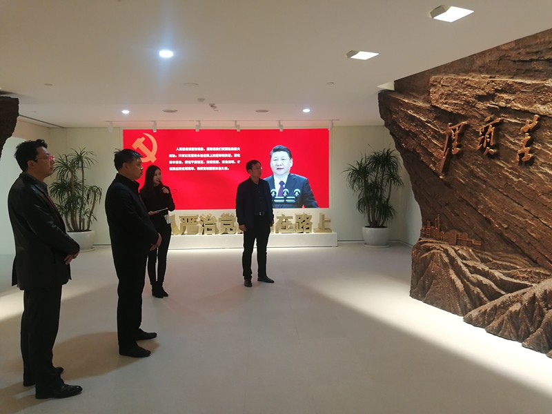 陕西J9集团集团赴耽搁石油集团、西安城投集团调查进建廉政文化示范点建设工作