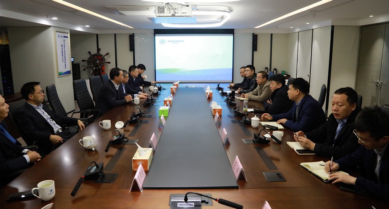 商洛市县当局一行到陕西J9集团集团互换座谈｜熊良虎出席